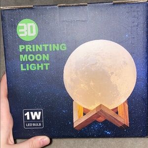 3D printing moon light
